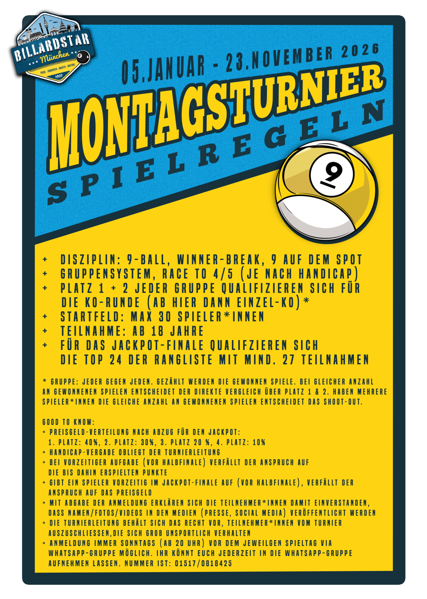 Montagsturnier 2026 Seite 2