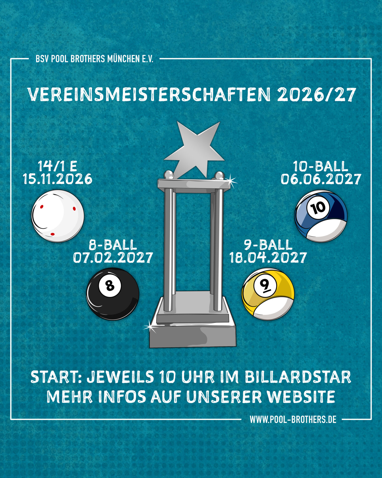 INSTAGRAM_Post_Vereinsmeisterschaften_26_27 Vereinsmeisterschaften 2026 2027
